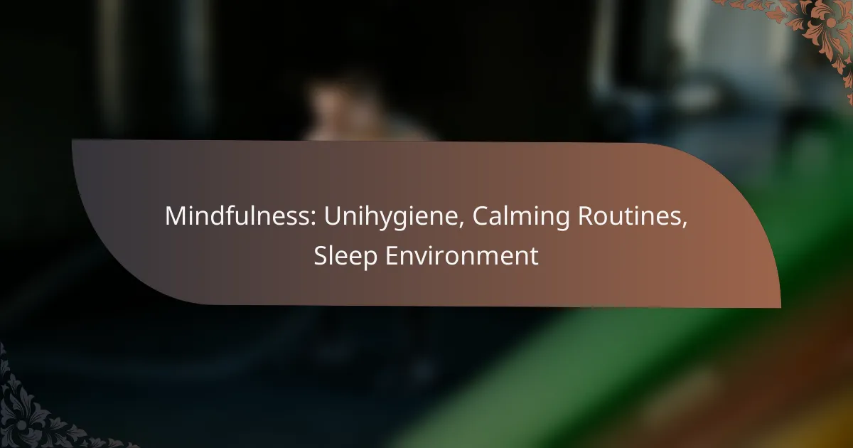 featured-image-mindfulness-unihygiene-calming-routines-sleep-environment